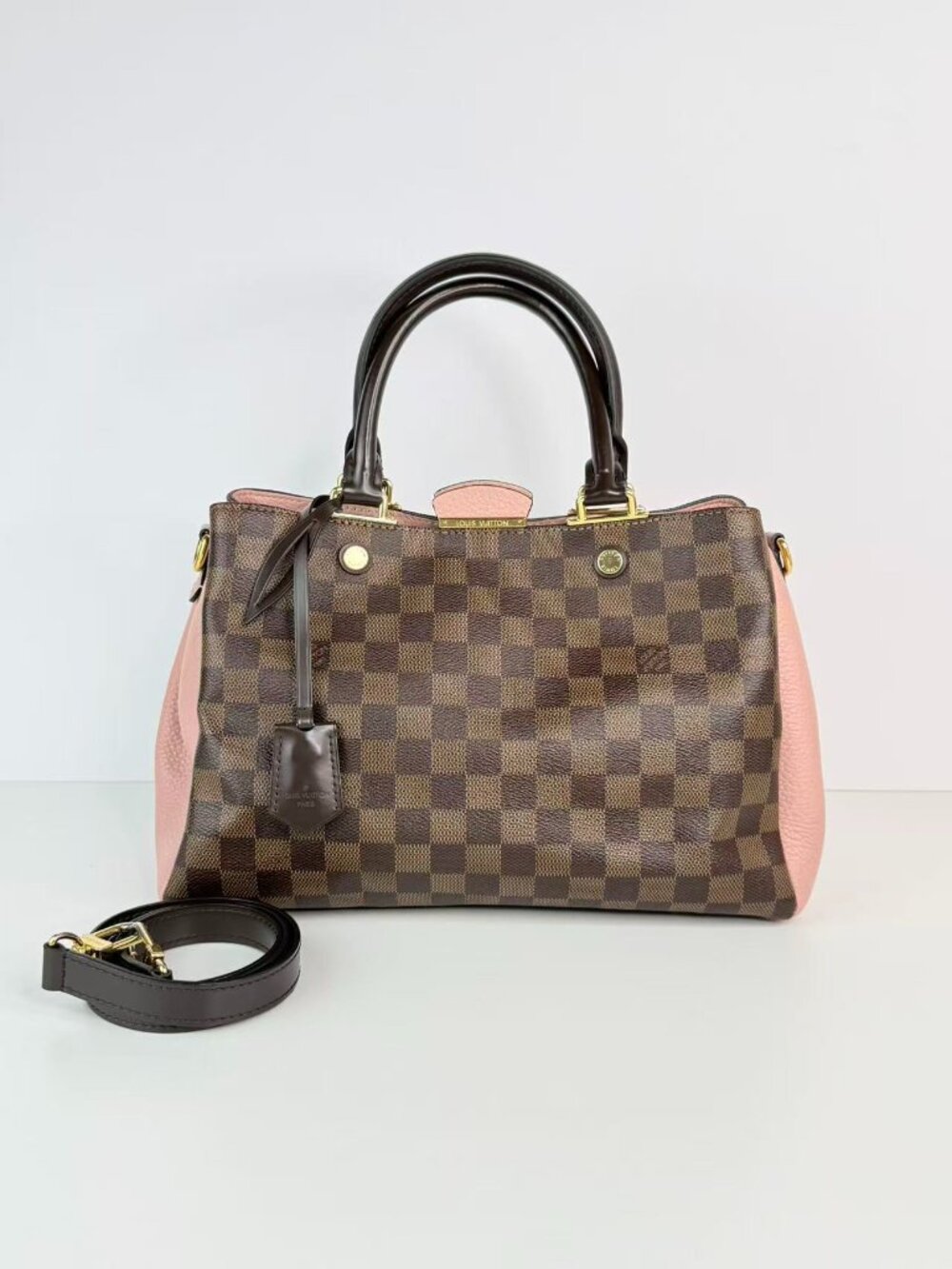 Louis Vuitton Brittany Damier ebene top handle bag